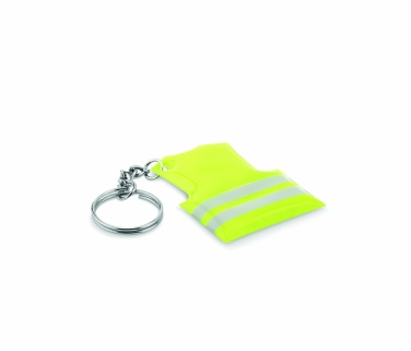 Logotrade promotional item image of: Key ring with reflecting vest Jekabpils