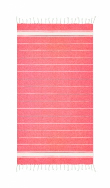 Logo trade promotional giveaways image of: Beach towel cotton  180 gr/m²