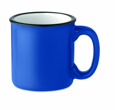 Logo trade corporate gifts image of: Ceramic vintage mug 240 ml