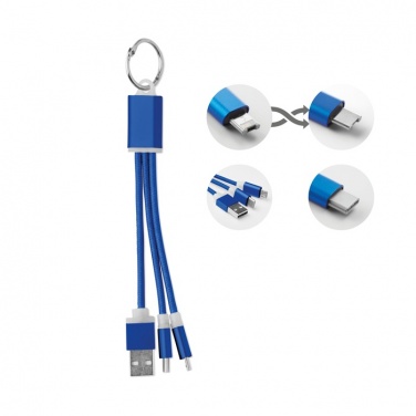 Logo trade corporate gifts image of: key ring with USB type C cable Salaspils