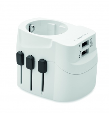 Logotrade promotional products photo of: PRO Light 2x USB. 3-pole