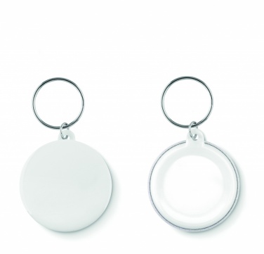 Logo trade corporate gift photo of: Small pin button key ring Tukums