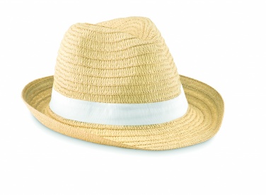 Logo trade corporate gift photo of: Paper straw hat
