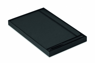 Logo trade promotional products image of: A5 notebook w/stylus 72 lined