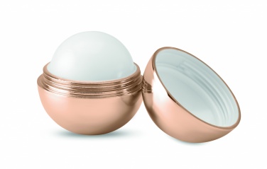 Logotrade promotional gift picture of: Round lip balm UV finish