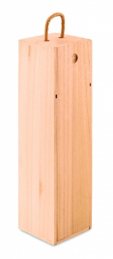 Logo trade business gift photo of: Wooden wine box