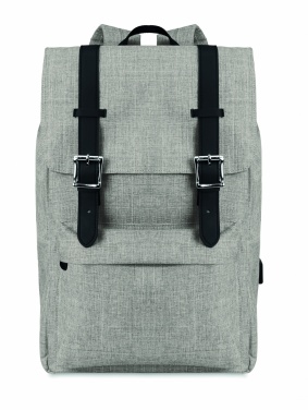 Logo trade corporate gifts image of: Backpack in 600D polyester