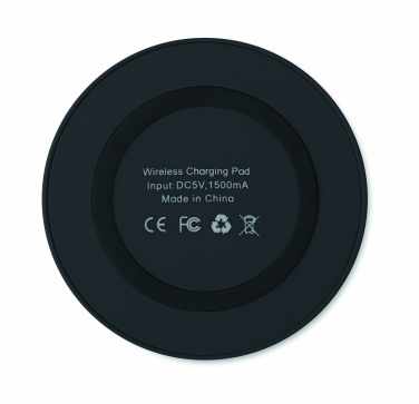 Logo trade promotional gifts image of: Small wireless charger 5W