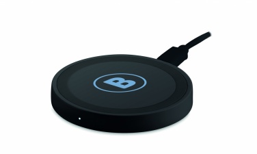 Logo trade promotional merchandise image of: Small wireless charger 5W