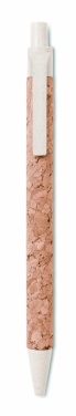 Logo trade corporate gifts picture of: Cork/ Wheat Straw/ABS ball pen