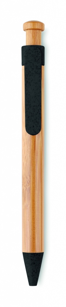 Logotrade promotional giveaways photo of: Bamboo/Wheat-Straw ABS ball pen