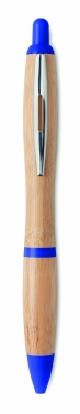 Logotrade promotional product picture of: Ballpoint pen made of ABS and bamboo