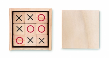 Logotrade advertising product image of: Wooden tic tac toe