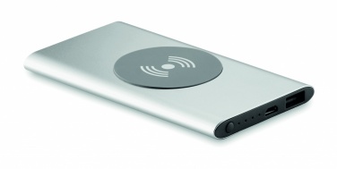 Logo trade corporate gifts image of: Wireless Power bank 4000mAh