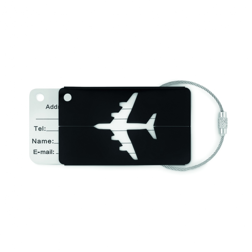 Logotrade corporate gifts photo of: Aluminium luggage tag