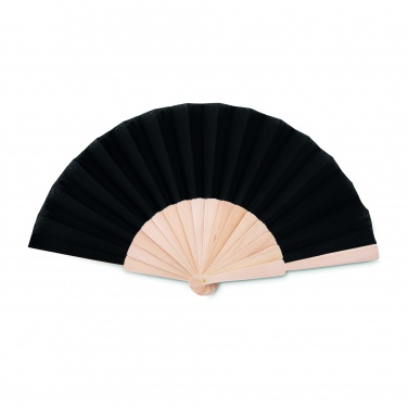 Logotrade promotional product image of: Manual hand fan wood