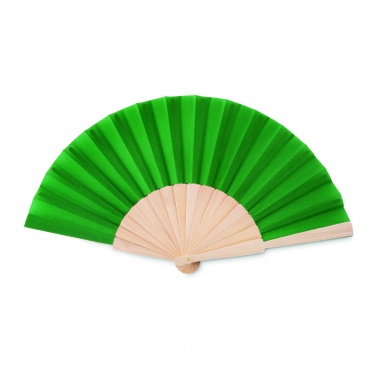 Logotrade promotional item image of: Manual hand fan wood