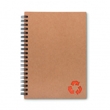 Logo trade corporate gifts picture of: Mineral paper notebook 70 line