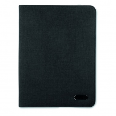 Logo trade promotional products picture of: A4 conference folder zipped