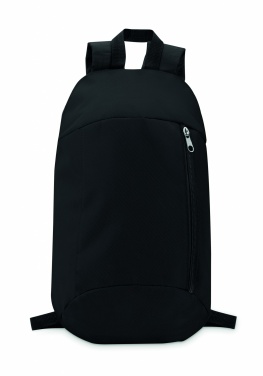 Logo trade advertising products image of: Backpack with front pocket