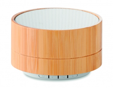 Logotrade promotional gifts photo of: 3W Bamboo wireless speaker