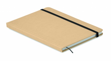 Logo trade promotional item photo of: A5 recycled notebook 80 lined