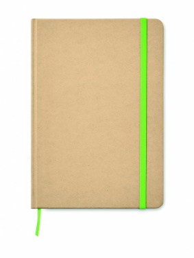 Logo trade corporate gifts picture of: A5 recycled notebook 80 lined