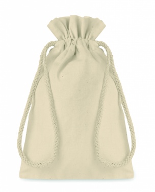 Logo trade promotional products picture of: Small Cotton draw cord bag