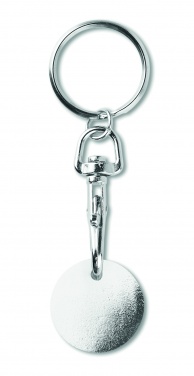 Logo trade advertising product photo of: Key ring token (€uro token)