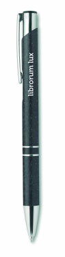 Logotrade promotional giveaway picture of: Wheat Straw/ABS push type pen