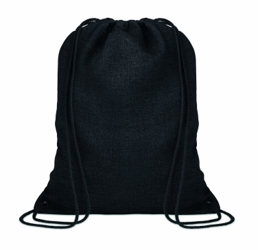 Logotrade business gifts photo of: 1200D heathered drawstring bag