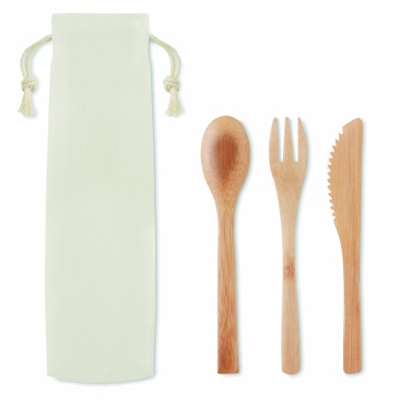 Logotrade promotional giveaways photo of: Bamboo cutlery set