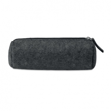 Logo trade advertising products picture of: Felt zippered pencil case