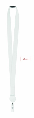 Logotrade promotional gift picture of: Lanyard retractable clip