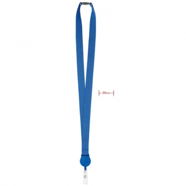 Logo trade promotional giveaways picture of: Lanyard retractable clip