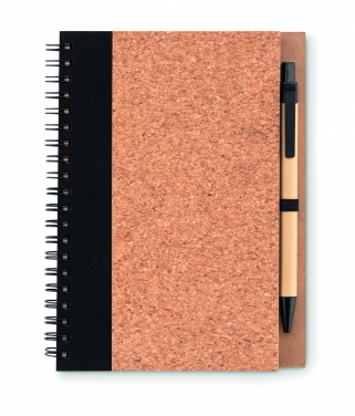 Logotrade promotional products photo of: Cork notebook with pen
