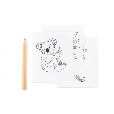 Logotrade promotional merchandise picture of: Colouring set