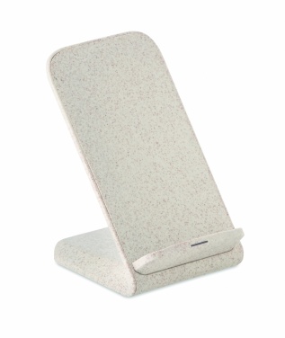 Logotrade promotional products photo of: Wheat straw/ABS charger std10W