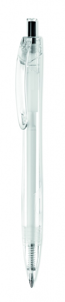 Logo trade advertising products picture of: RPET push ball pen