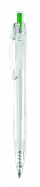 Logotrade promotional gift image of: RPET push ball pen