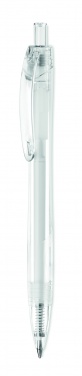 Logo trade promotional products image of: RPET push ball pen