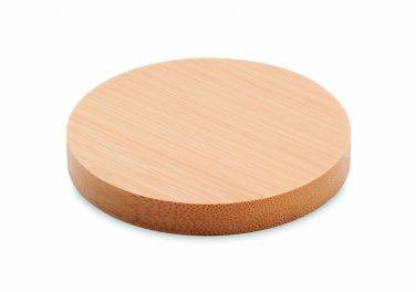 Logo trade promotional merchandise picture of: Bamboo bottle opener/ coaster DAKAI