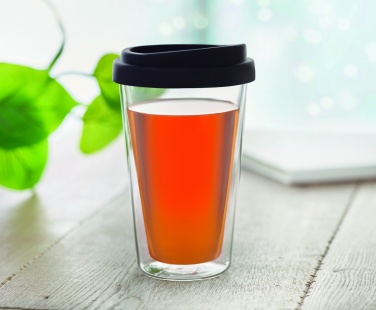 Logo trade business gifts image of: High borosilicate glass 350ml