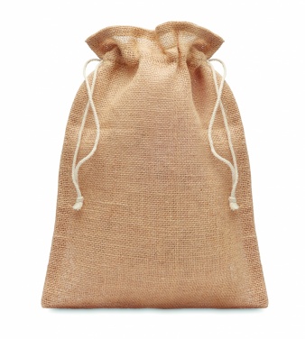 Logotrade promotional merchandise picture of: Medium jute gift bag 25 x 32cm