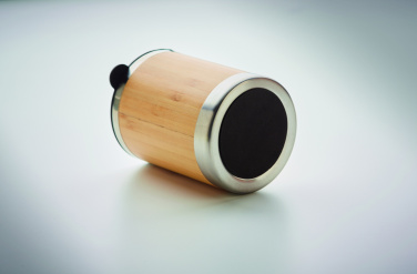 Logo trade promotional items picture of: Tumbler in bamboo cover 250ml