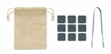 Logotrade promotional gift picture of: 9 stone ice cubes in box