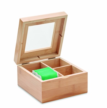 Logotrade business gifts photo of: Bamboo tea box