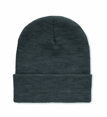 Logotrade advertising product picture of: Beanie in RPET with cuff