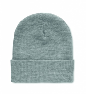 Logotrade business gift image of: Beanie in RPET with cuff