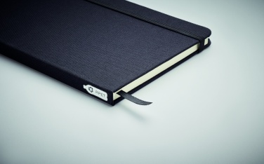 Logo trade promotional gifts picture of: A5 RPET notebook 80 lined